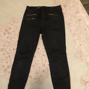 J Crew Black Toothpick Pant